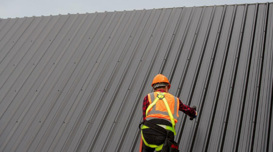 Professional metal roof installation services in Highmore, SD
